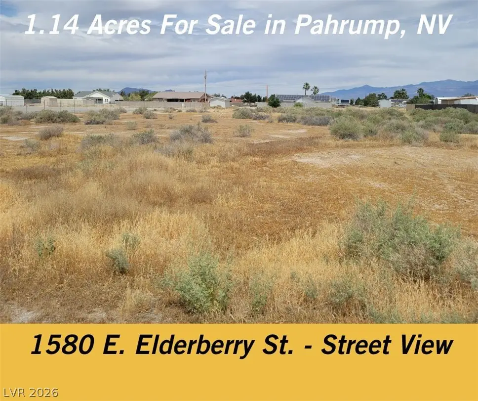 1580 E Elderberry Street, Pahrump, NV 89048 - #1