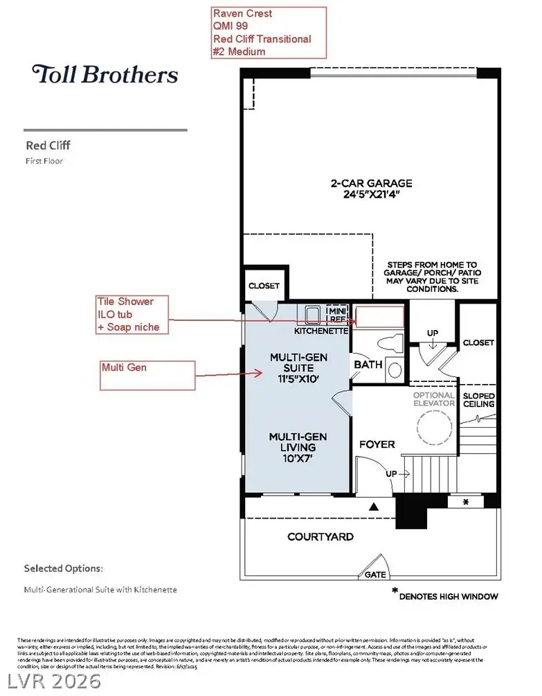 1583 Stone Agave Court, Las Vegas, NV 89138 - #3