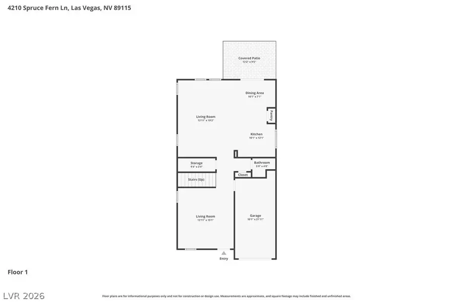 4210 Spruce Fern Lane, Las Vegas, NV 89115 - #2