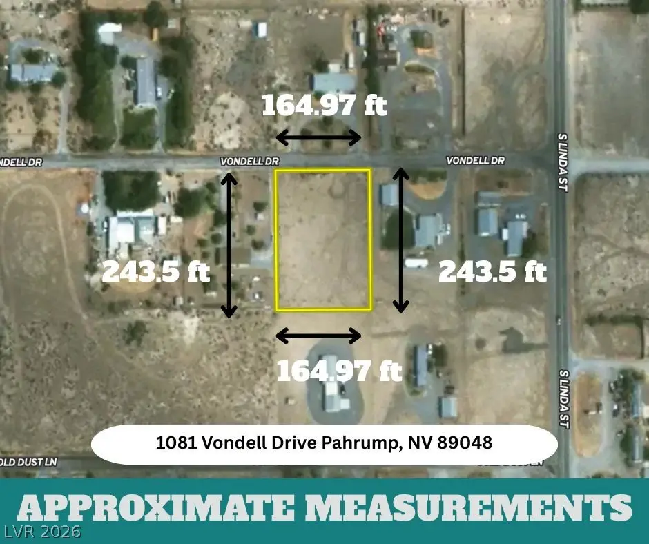 1081 Vondell Drive, Pahrump, NV 89048 - #1