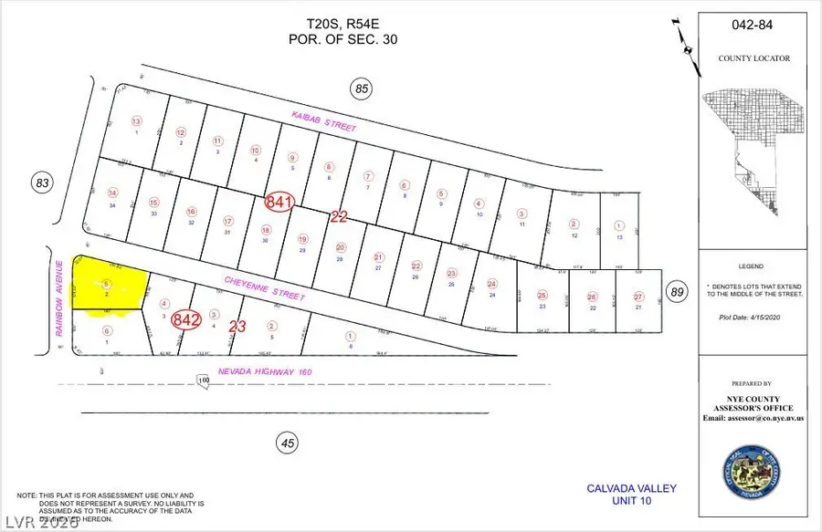 2501 S Rainbow Avenue, Pahrump, NV 89048 - #2