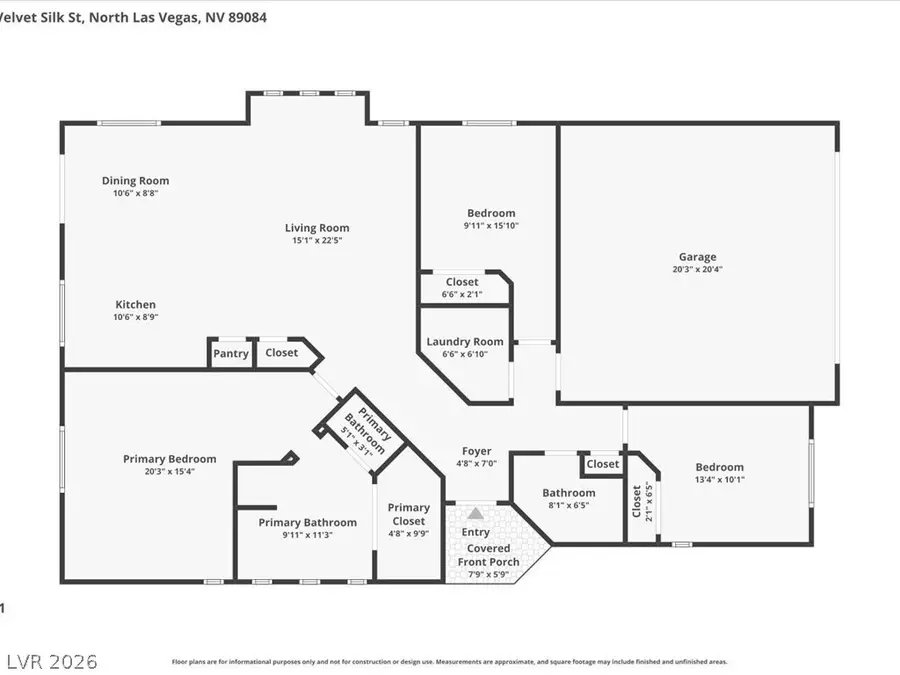 6515 Velvet Silk Street, North Las Vegas, NV 89084 - #3