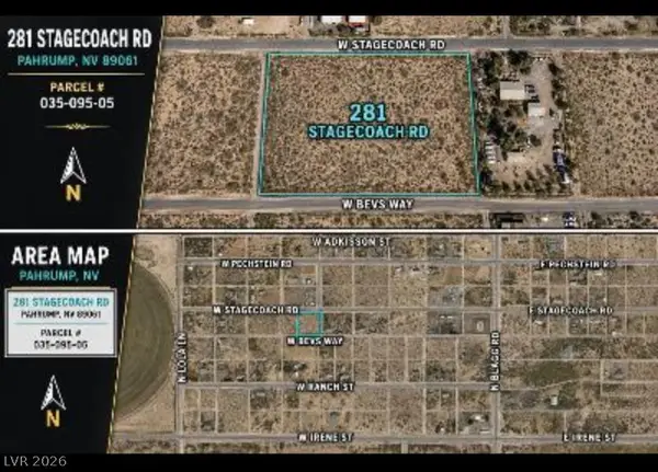 281 W Stagecoach Road, Pahrump, NV 89060