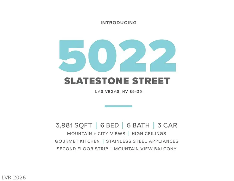 5022 Slatestone Street, Las Vegas, NV 89135 - #2
