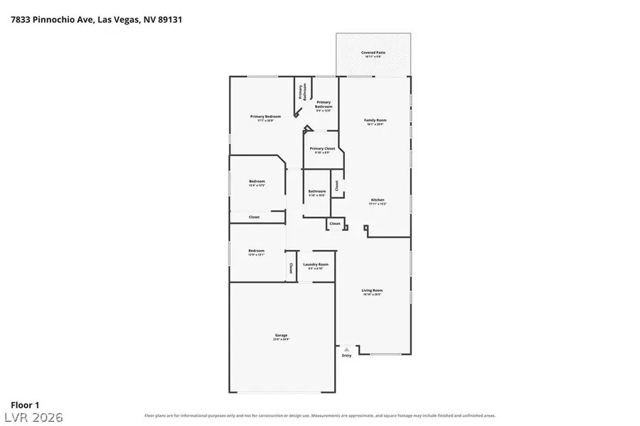 7833 Pinnochio Avenue, Las Vegas, NV 89131 - #3