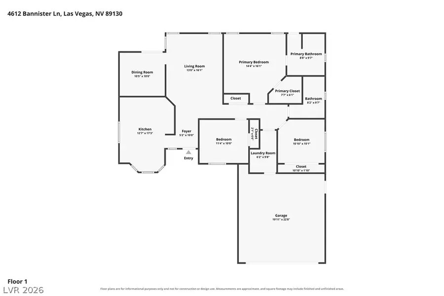 4612 Bannister Lane, Las Vegas, NV 89130 - #2
