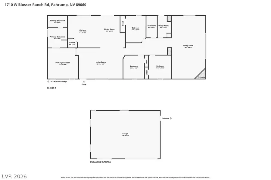 1710 W Blosser Ranch Road, Pahrump, NV 89060 - #3