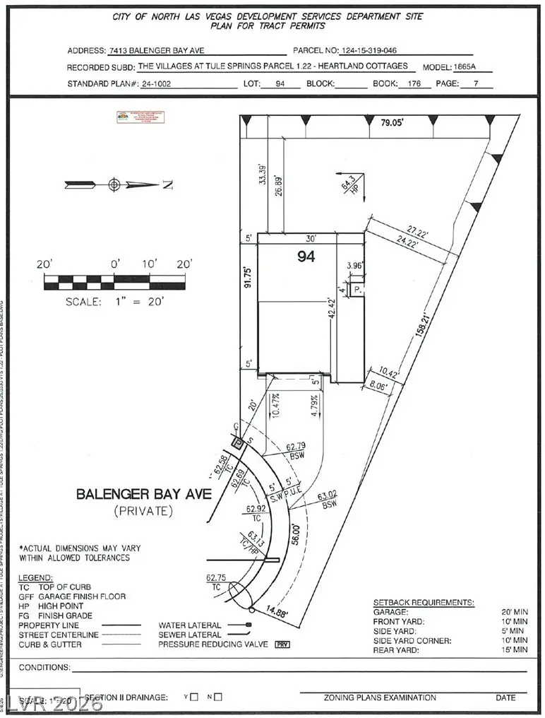 7413 Balenger Bay Avenue, North Las Vegas, NV 89084 - #2