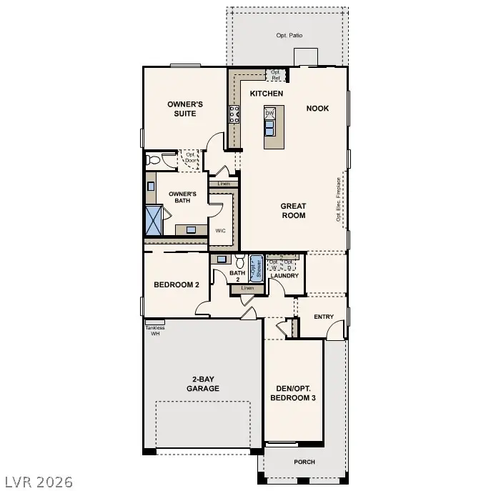 8112 Vanhoy Creek Street, Las Vegas, NV 89166 - #2