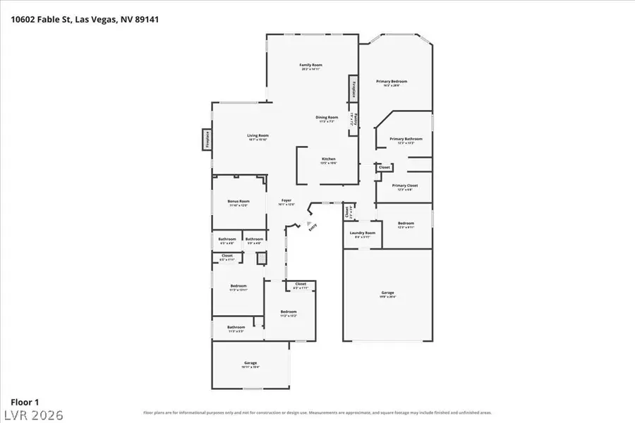 10602 Fable Street, Las Vegas, NV 89141 - #2