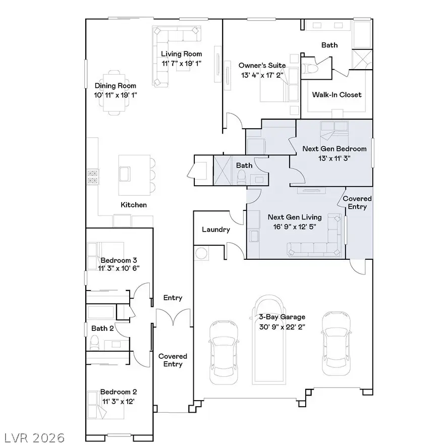 10916 Lewis Pointe Avenue, Las Vegas, NV 89166 - #2