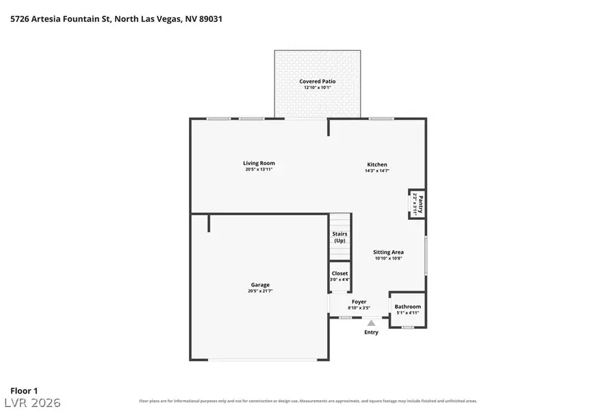 5726 Artesia Fountain Street, North Las Vegas, NV 89031 - #2