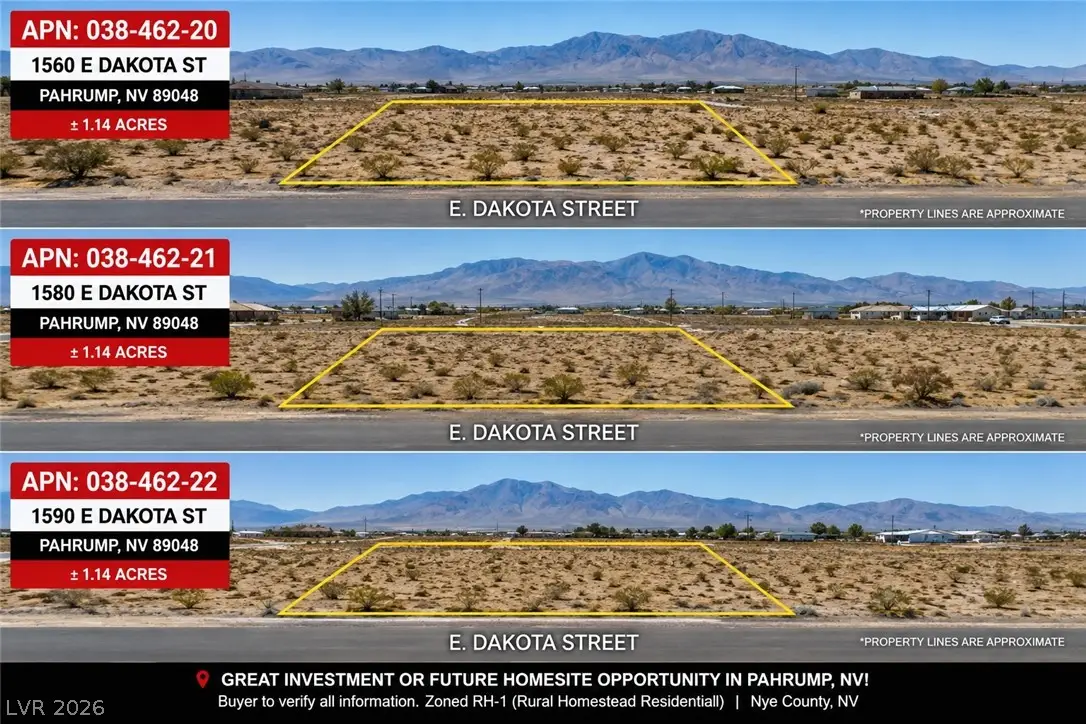 1580 E Dakota Street, Pahrump, NV 89048 - #1