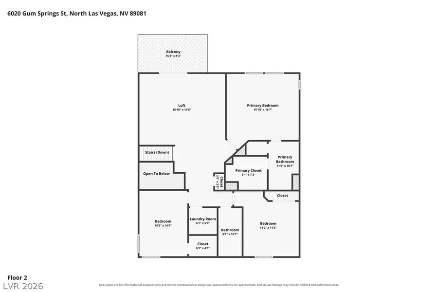 6020 Gum Springs Street, North Las Vegas, NV 89081 - #3