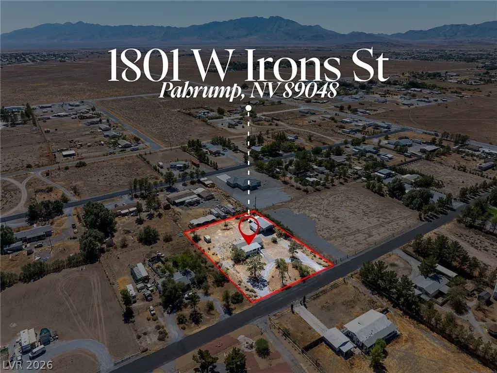1801 W Irons Street, Pahrump, NV 89048 - #1