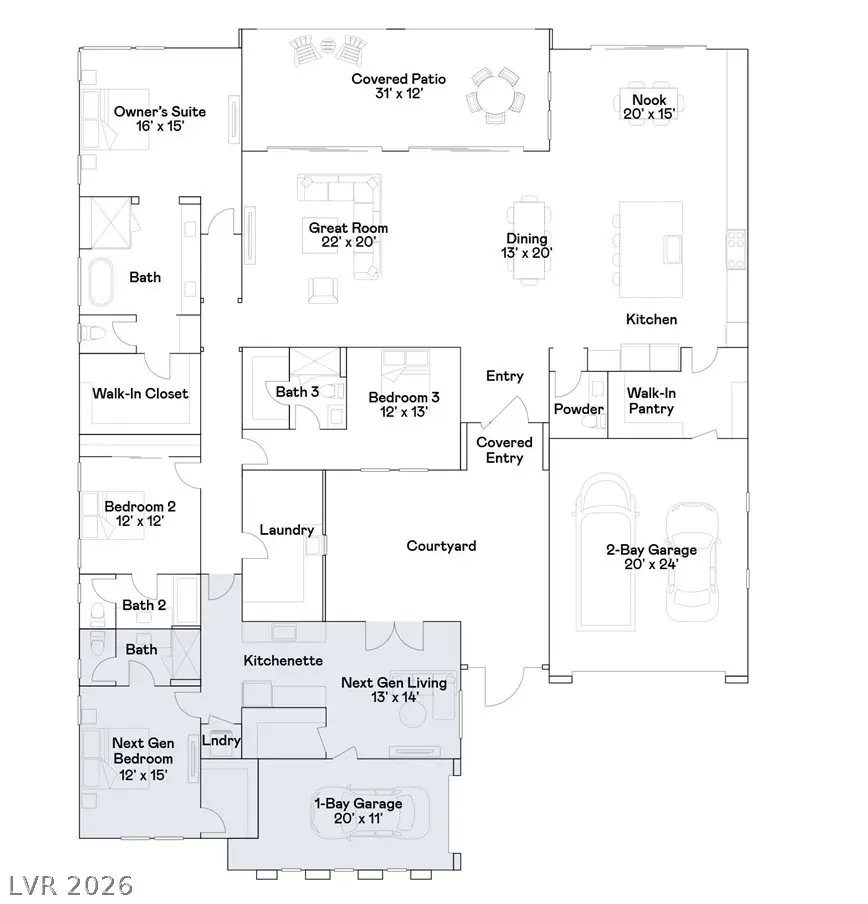 12412 Breezy Bluff Avenue, Las Vegas, NV 89138 - #2