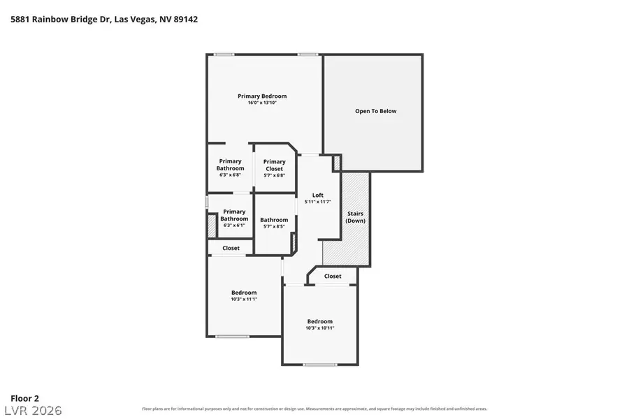 5881 Rainbow Bridge Drive, Las Vegas, NV 89142 - #3