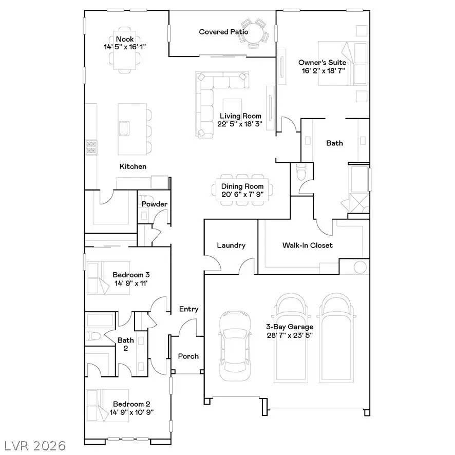 6235 Atlan Pointe Street, Las Vegas, NV 89166 - #2