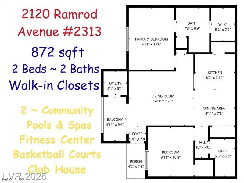 2120 Ramrod Avenue #2313, Henderson, NV 89014 - #3