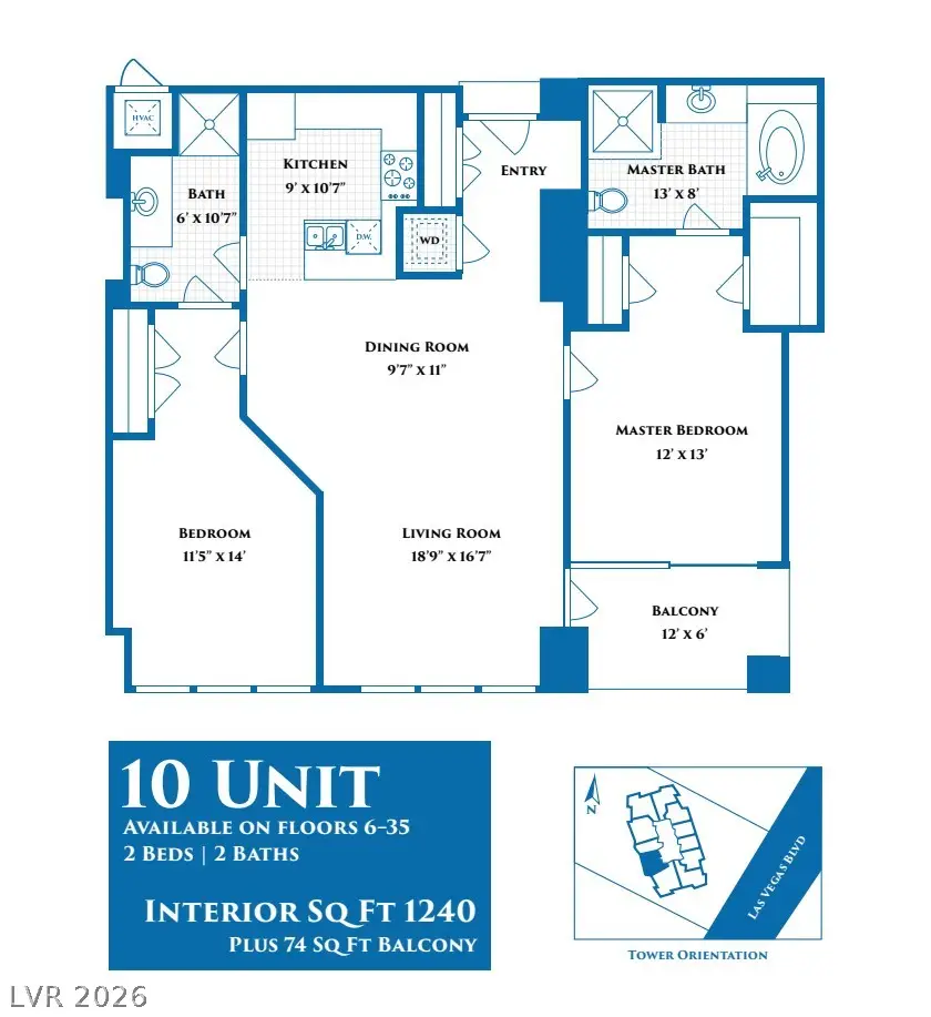 2700 S Las Vegas Boulevard #3210, Las Vegas, NV 89109 - #2