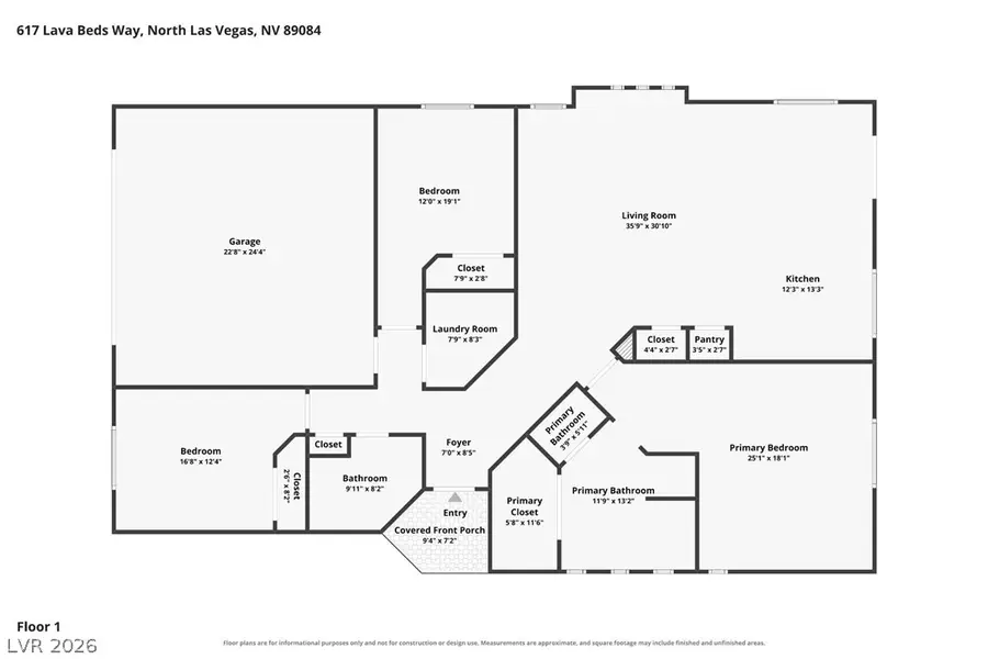 617 Lava Beds Way, North Las Vegas, NV 89084 - #3