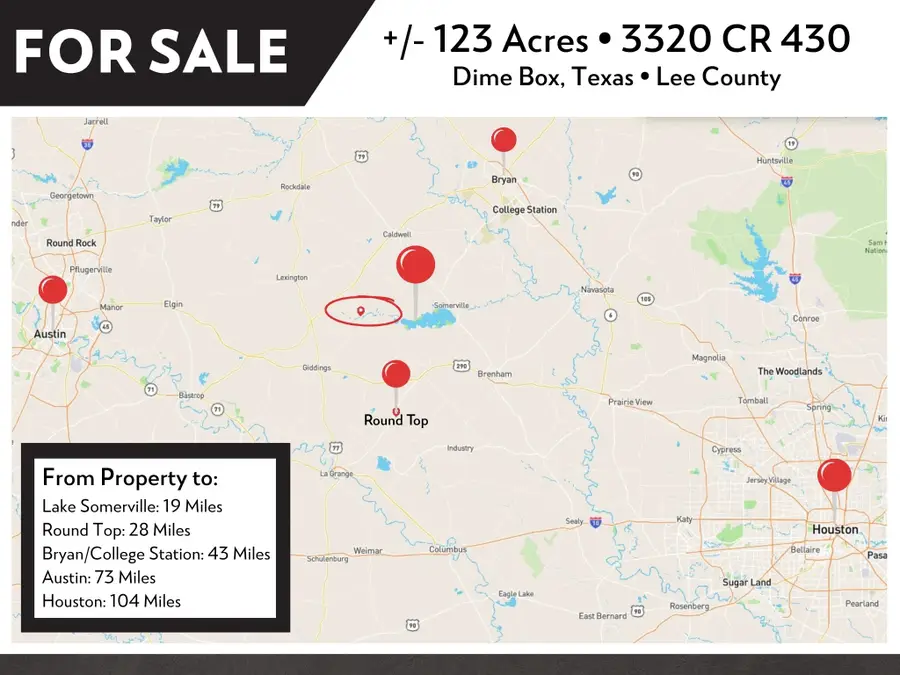 3320 County Road 430, Dime Box, TX 77853 - #3