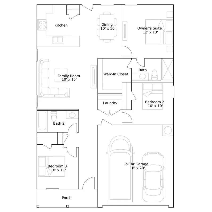 25549 Rose Creek Drive, Cleveland, TX 77328 - #2