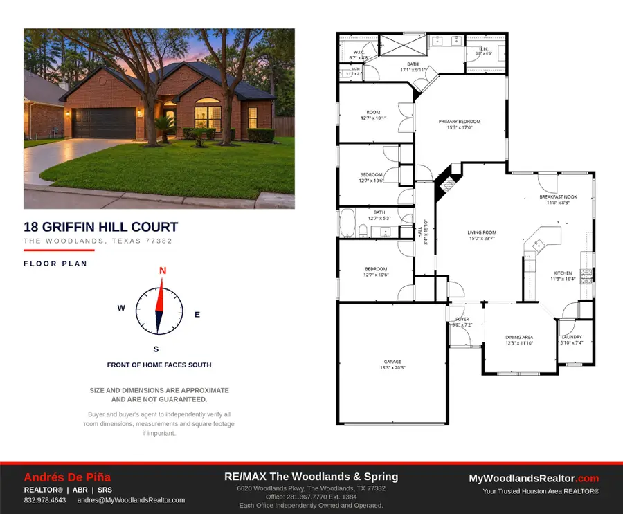 18 Griffin Hill Court, The Woodlands, TX 77382 - #2