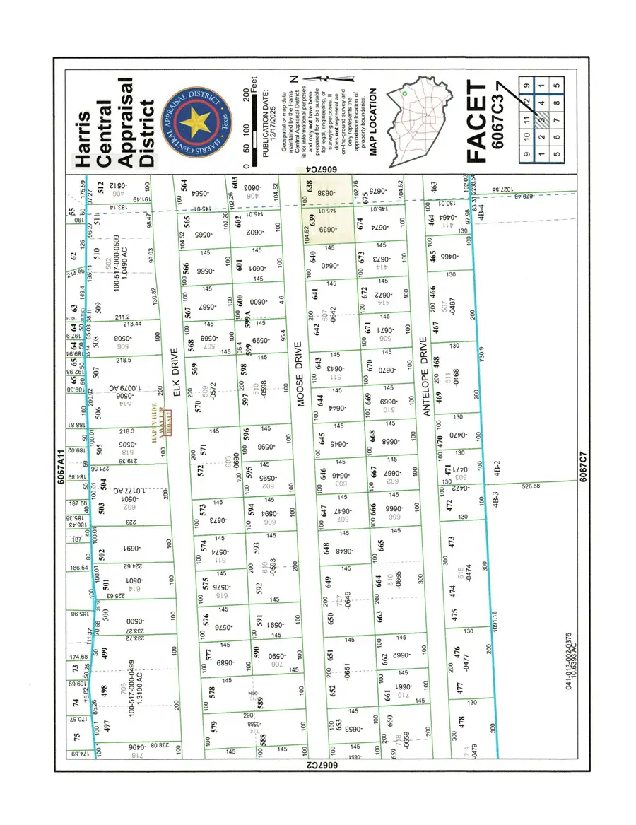 Lots 638 & 639 Moose Drive, Crosby, TX 77532 - #2