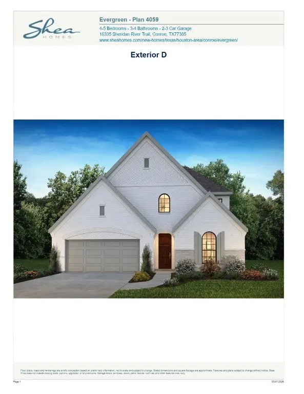 15994 Mahogany Mist Drive, Conroe, TX 77302 - #1