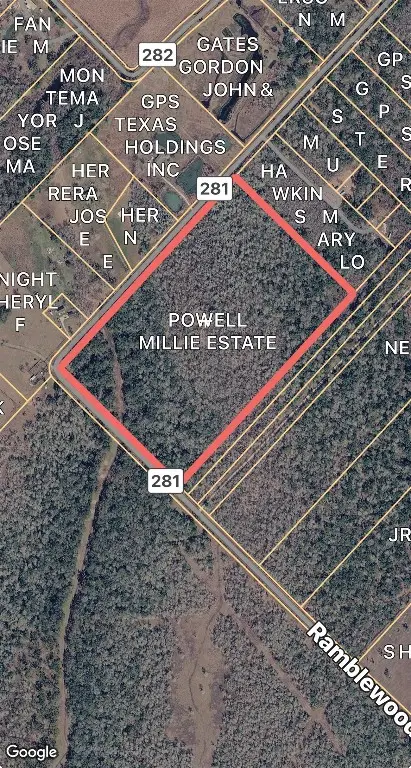 15563 Tax ID Ramblewood County Road 281 Road, Sargent, TX 77414