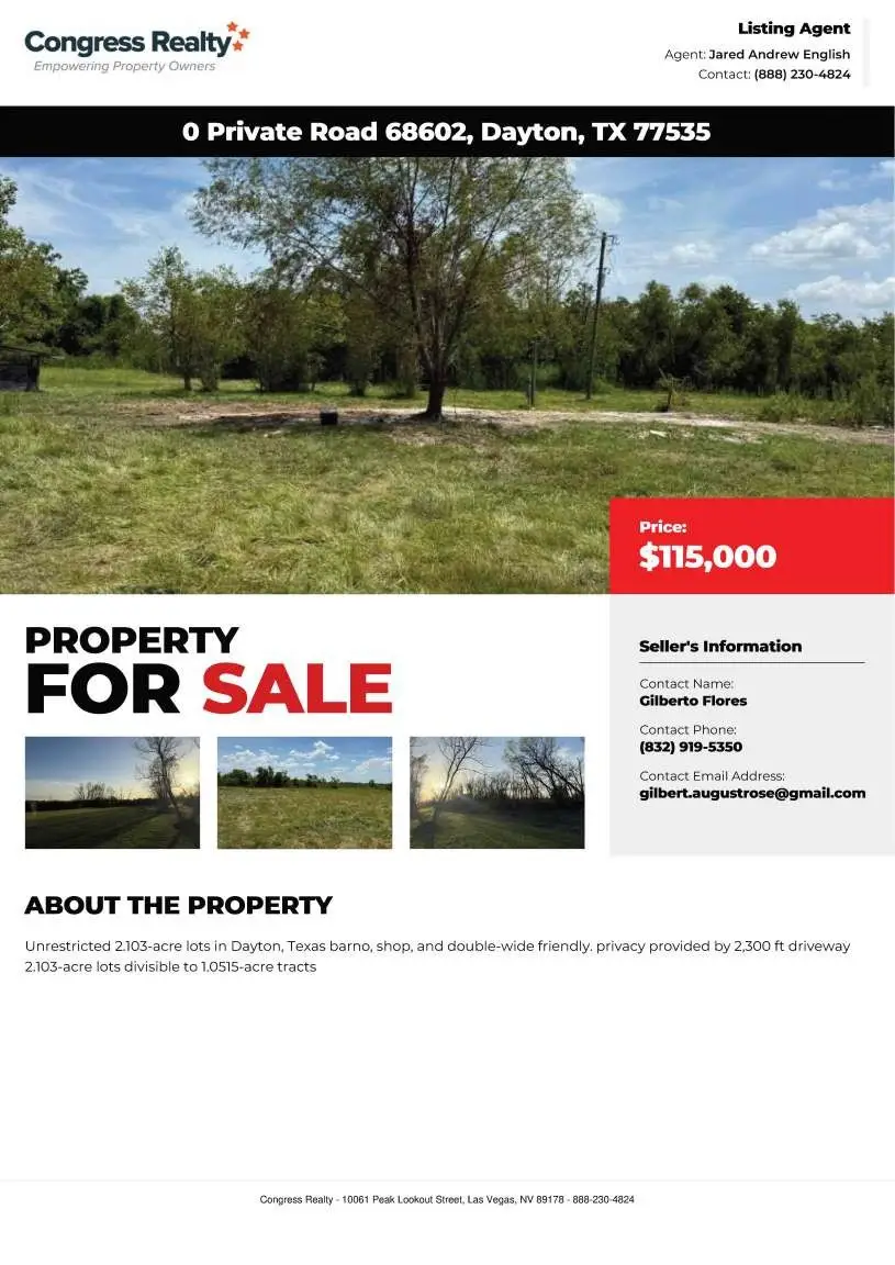1597 Private Road 68602, Dayton, TX 77535 - #1