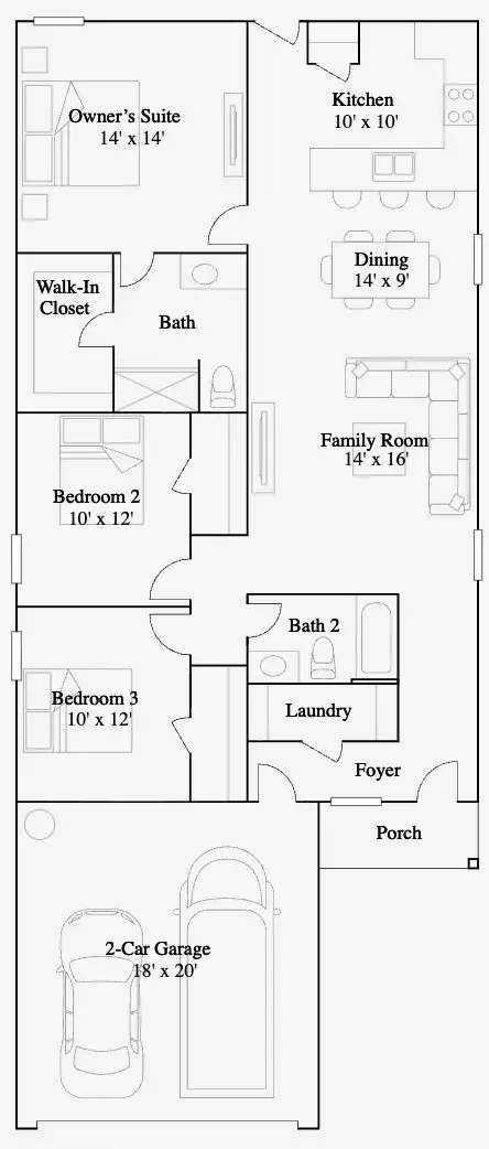 633 Maria Elena Way, Cleveland, TX 77327 - #2