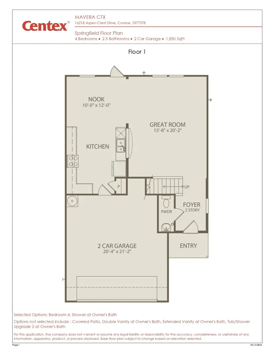15018 English Rose Road, Conroe, TX 77304 - #2