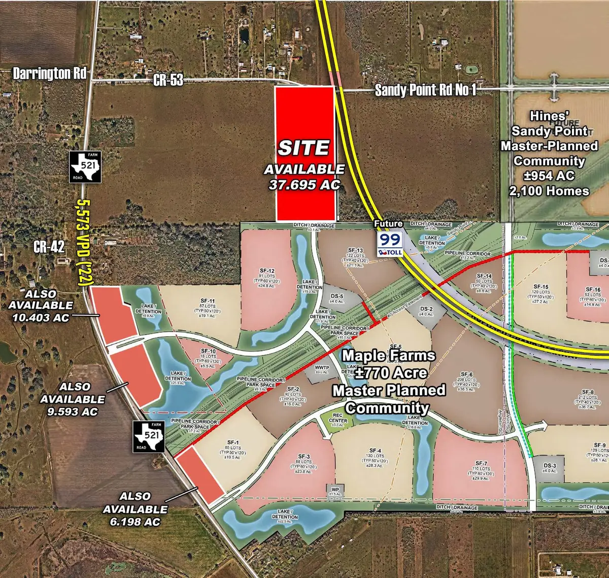 0 County Road 53, Rosharon, TX 77583 - #1