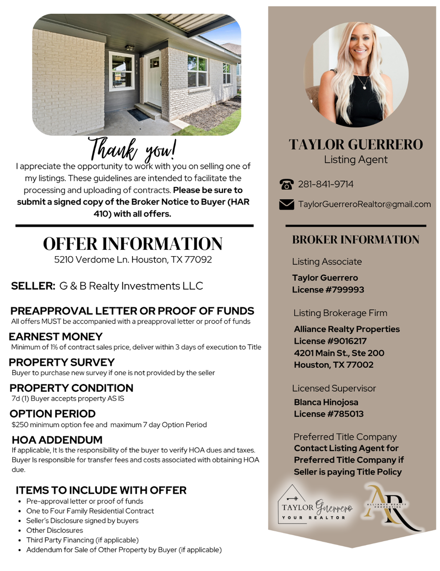 5210 Verdome Lane, Houston, TX 77092 - Image #3