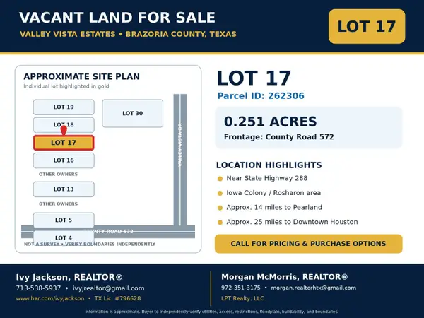Lot 17 County Rd 572, Rosharon, TX 77583