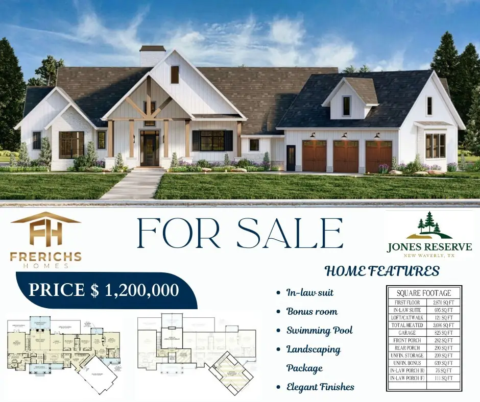 914 Jones Road, New Waverly, TX 77358 - #1