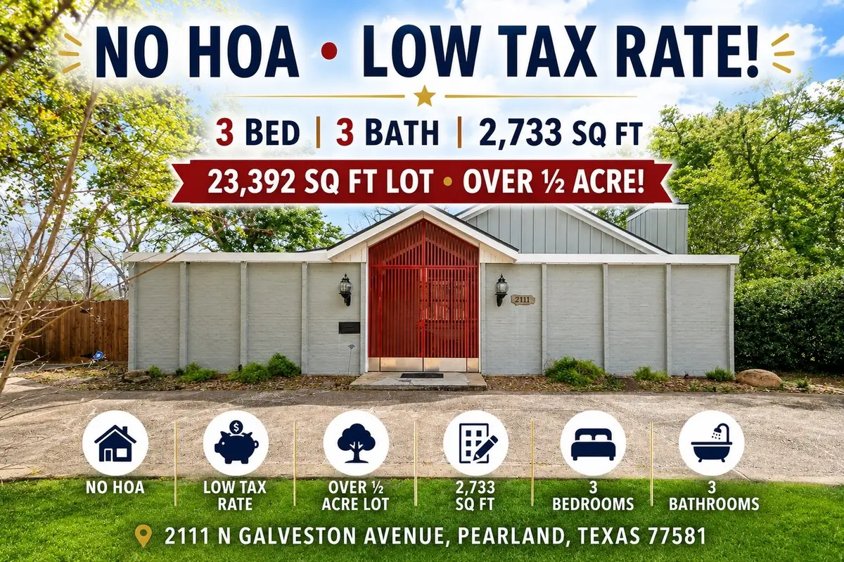 2111 N Galveston Avenue, Pearland, TX 77581 - #1