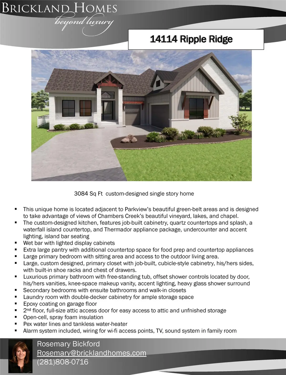 14114 Ripple Ridge Road Road, Willis, TX 77318 - #1