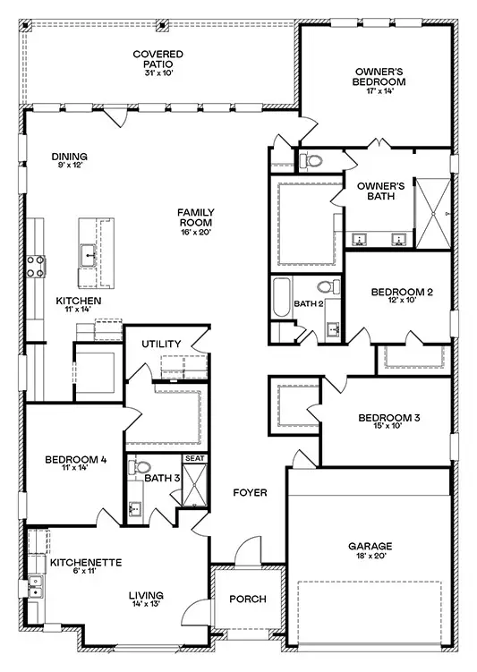 2419 Tranquil Cedar Drive, Rosenberg, TX 77469 - #3