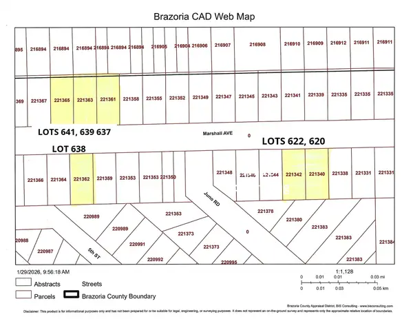 LOT 638 Marshall Avenue, Holiday Lakes, TX 77515