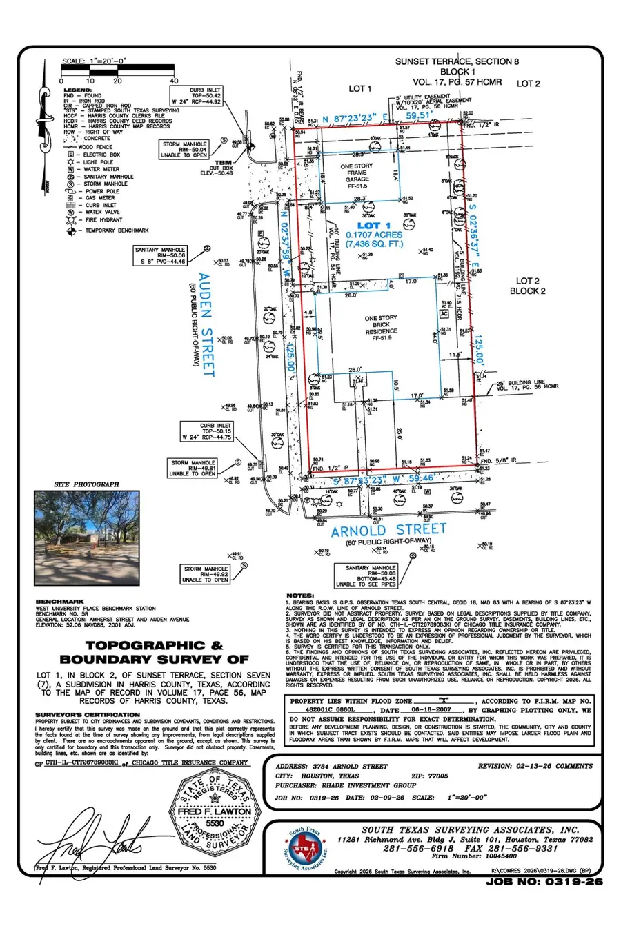 3784 Arnold Street, West University Place, TX 77005 - #3