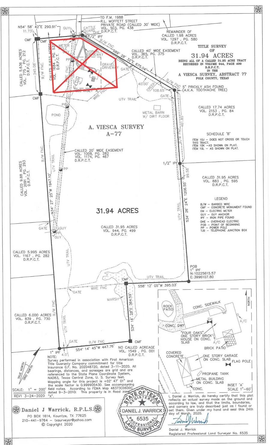 0 Rl Moffett St, Goodrich, TX 77335 - #2