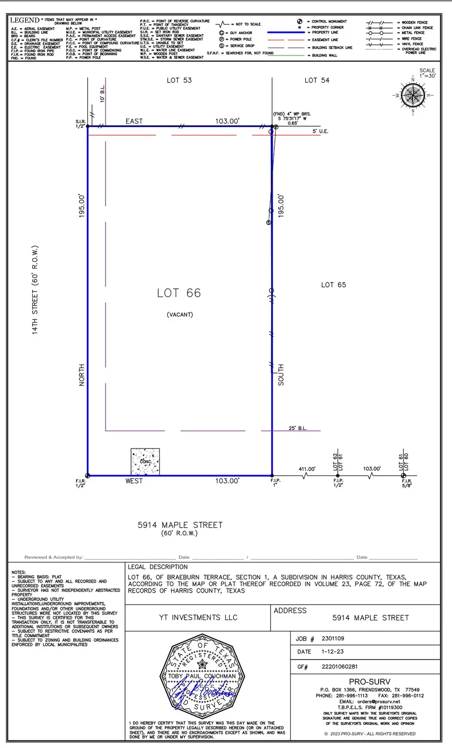 5914 Maple Street, Houston, TX 77074 - #3