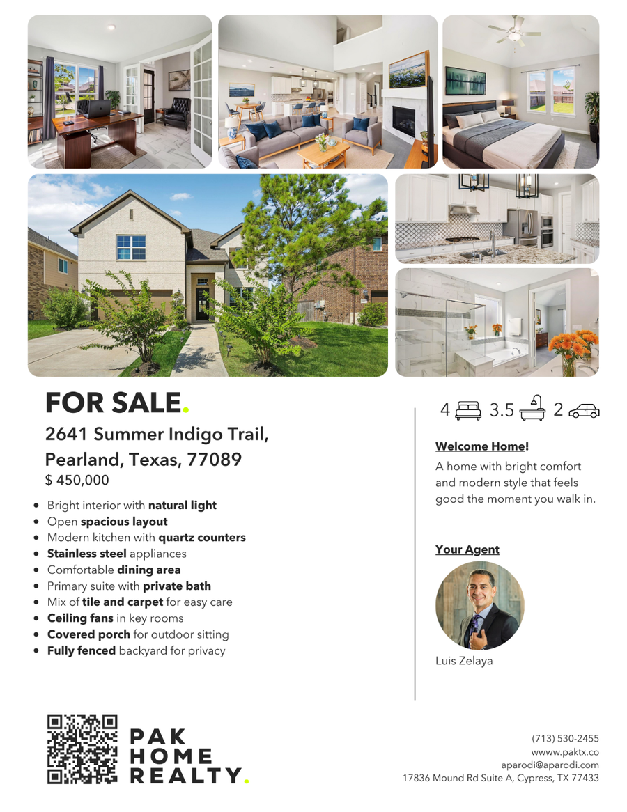 2641 Summer Indigo Trail, Pearland, TX 77089 - Image #3