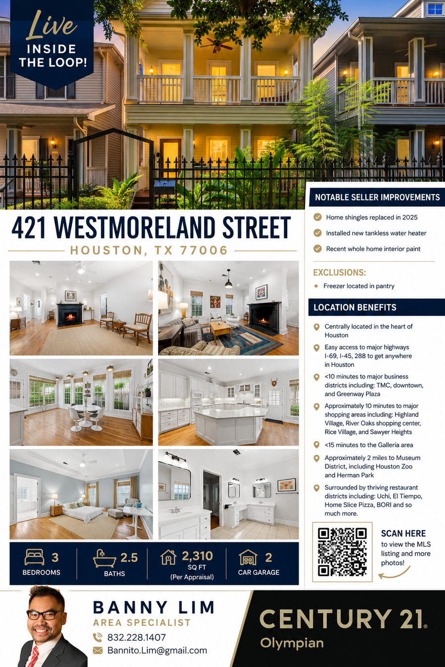 421 Westmoreland Street, Houston, TX 77006 - #3