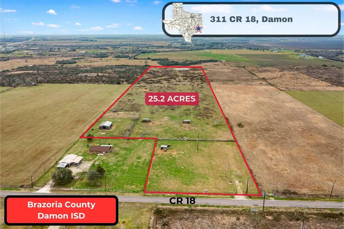 311 County Road 18, Damon, TX 77430 - #1
