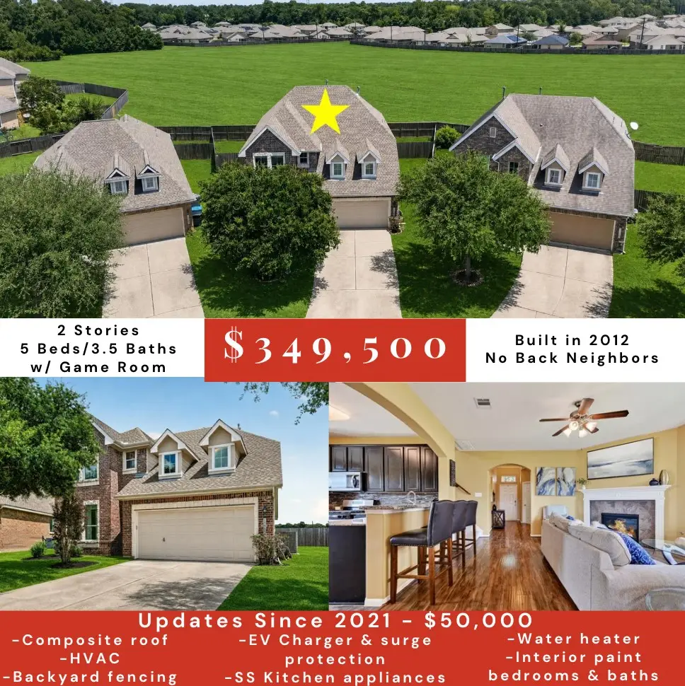 10202 Larkmist Lane, Tomball, TX 77375 - #1