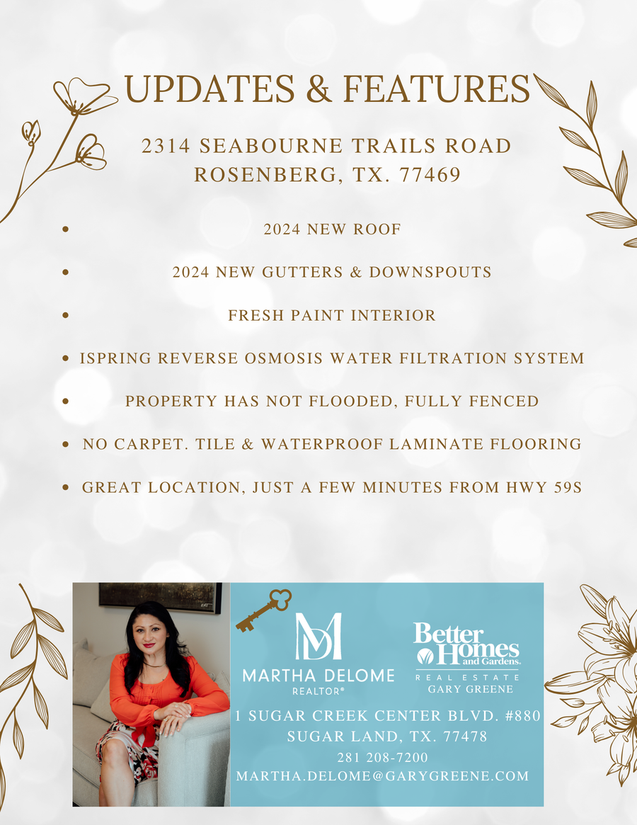 2314 Seabourne Trails Road, Rosenberg, TX 77469 - #2